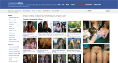 Desktop Screenshot of amateursvideos.net